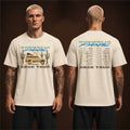 Widespread Panic Merch Tour 2026 Merch Tee Back Sided Tour Date T-Shirt Widespread Panic Concert Outfits - Gearneko