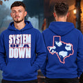 System Of A Down Merch Sick New World Texas 2026 Texas Map Hoodie System Of A Down Clothing - Gearneko