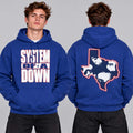 System Of A Down Sick New World Texas 2026 Merch Toxicity Texas Map Hoodie System Of A Down Apparel - Gearneko