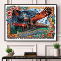 Widespread Panic Milwaukee WI 2026 Eagle Winged Train Canvas Best Widespread Panic Merch Rock Lover Gift - Gearneko