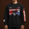System Of A Down Merch Sick New World Fort Worth TX 2026 Sweatshirt System Of A Down Apparel - Gearneko