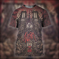 Korn Merch Paris FR Event Poster T-Shirt Korn Clothing Presents For Metalheads - Gearneko