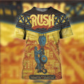 Rush Merch Cincinnati OH Event Poster Graphic T-Shirt Rush Clothing Rock Lover Presents - Gearneko