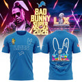 Detroit Lions Merch x Bad Bunny Super Bowl LX 2026 T-Shirt Best Gifts For One Pride - Gearneko