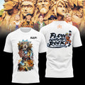 Flow Merch Naruto The Rock World Tour 2026 T-Shirt Presents For Flow Fans - Gearneko