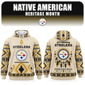 Pittsburgh Steelers Merch x Native American Heritage Month Hoodie Gifts For Steeler Nation - Gearneko