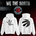 Toronto Raptors Merch We The North Hand Graphic Hoodie Best Gifts For Basketball Fans - Gearneko
