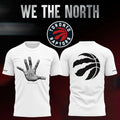 Toronto Raptors Merch We The North Hand T-Shirt Toronto Raptors Clothing - Gearneko