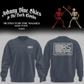 Johnny Blue Skies Merch Mutiny For The Masses 2026 Tour Gray Sweatshirt Johnny Blue Skies Outfits - Gearneko
