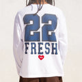 Fresh Love Clothing Store Merch Varsity Long Sleeve Shirt Fresh Love Clothing Gifts For Bff - Gearneko