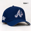 Atlanta Braves X Georgia Tech Hat Atlanta Braves Baseball Cap Gift For Baseball Lovers - Gearneko