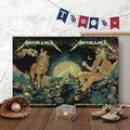 Metallica Wolfskulljack Sphere Las Vegas NV Event Canvas Metallica Merch Fans Gift - Gearneko