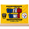 Pittsburgh Steelers Paris Stade De France 2026 Flag Pittsburgh Steelers Merch Best Home Decor Fan Gifts - Gearneko