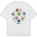 Tamagotchi Group Doodle Graphic White T-Shirt Unique Gift For Girlfriend - Gearneko