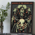 Queens Of The Stone Age Reykjavik Iceland Event Poster Queens Of The Stone Age Concert Poster - Gearneko