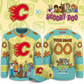 Custom Calgary Flames Scooby Doo Night 2026 Jersey Calgary Flames Merch - Gearneko