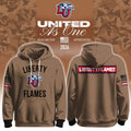 Liberty Flames X 2026 Military Appreciation Hoodie Liberty Flames Hooded Sweatshirt Best Gifts For Fans - Gearneko