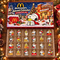 Snoopy McDonalds Christmas Mashup Concept Christmas Advent Calendar Snoopy Xmas Calendar - Gearneko