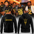 Arizona State Sun Devils Football Dark Mode Hoodie Arizona State Sun Devils Merch - Gearneko
