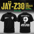 Jay Z Merch Los Angeles Commemorative T-Shirt Jay Z Apparel Gifts For Rap Lovers - Gearneko