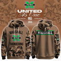 Marshall Thundering Herd Football X 2026 Military Appreciation Hoodie Unique Gifts For Veterans - Gearneko
