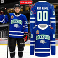 Personalized Rockford IceHogs Merch 2026 Icemen Jersey Rockford IceHogs Apparel - Gearneko