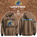 Kent State Golden Flashes Merch X 2026 Military Appreciation Hoodie Kent State Golden Flashes Apparel - Gearneko