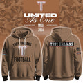 Troy Trojants X 2026 Military Appreciation Hoodie Troy Trojants Apparel Football Fan Gear - Gearneko