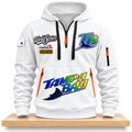 Tampa Bay Rays Merch 2026 World Series Champions Half Zip Hoodie Tampa Bay Rays Apparel - Gearneko