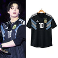 BTS Jungkook Argentina 2018 World Cup Away Jersey Best Presents For Army - Gearneko