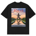 Rush Band Fifty Something Tour Capitol One Arena Washington DC Poster graphic T-Shirt Rush Merch - Gearneko