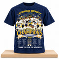 Milwaukee Brewers Merch 2026 National League Champions Thank You For The Memories Shirt Baseball Lover Gifts - Gearneko