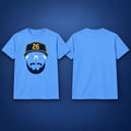 Aaron Ashby Milwaukee Brewers Blank Face T-Shirt Aaron Ashby Clothing Baseball Fan Gift - Gearneko