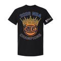 New York Knicks Merch 2026 NBA Finals Champions Crown T-Shirt Knicks Championship Shirt - Gearneko