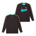FC Barcelona x Golfwang Merch Team Logo Long Sleeve Shirt FC Barcelona Apparel Fan Gifts - Gearneko