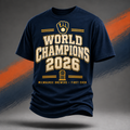 Milwaukee Brewers Merch World Series Champions 2026 T-Shirt Milwaukee Brewers Championship Clothing - Gearneko