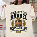 Milwaukee Brewers Merch World Series Champions 2026 T-Shirt Celebration Gifts For Brew Crew - Gearneko