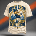 Milwaukee Brewers Merch World Series Champions 2026 T-Shirt Bring It Home Shirt Fan Gear - Gearneko