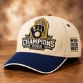 Milwaukee Brewers 2026 World Series Champions Hat Brew Crew Baseball Cap Best Gift For Fans - Gearneko