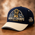 Milwaukee Brewers 2026 World Series Champions Hat Brewers Championship Baseball Cap - Gearneko