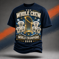 Milwaukee Brewers Merch 2026 World Series Champions Shirt Unique Fan Gifts - Gearneko