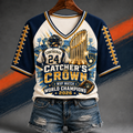 Milwaukee Brewers 2026 World Series Champions V-Neck Shirt Best Baseball Fan Gear - Gearneko