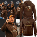 Colorado Stampede Merch Primary Logo Hoodie Colorado Stampede Apparel Football Fans Gifts - Gearneko