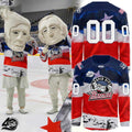Custom Rapid City Rush 2026 USA Patriot Night Jersey Rapid City Rush Apparel Fan Gear - Gearneko