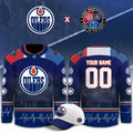 Custom Edmonton Oilers Merch 2026 First Responders Jersey Edmonton Oilers Clothing - Gearneko