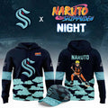 Seattle Kraken X Naruto Night 2026 Hoodie Seattle Kraken Apparel Best Fans Gifts - Gearneko