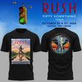 Rush Merch Fifty Something Tour 2026 Washington DC Event Black T-Shirt Cool Gifts For Rush Fans - Gearneko