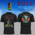 Rush Merch Fifty Something Tour 2026 Washington DC Event Black T-Shirt Rush Apparel - Gearneko