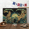 Metallica Life Burns Faster Sphere Las Vegas Concert Canvas Best Metallica Merch Fans Gifts - Gearneko