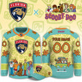 Custom Florida Panthers Merch Scooby Doo Night Jersey Florida Panthers Apparel Unique Fans Gifts - Gearneko